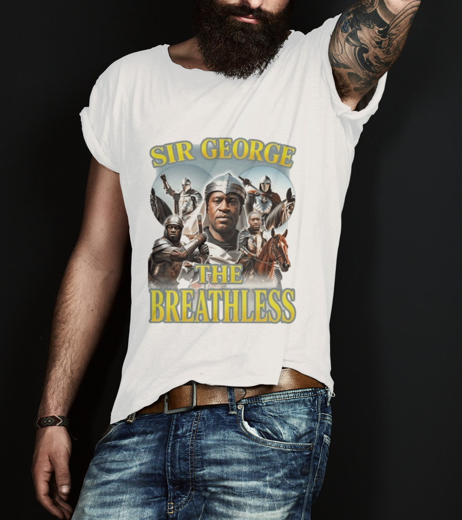 Sir George The Breathless Medieval Knight T-Shirt