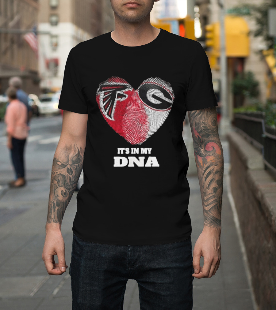 Atlanta Falcons Georgia Bulldogs It's In My DNA T-Shirt