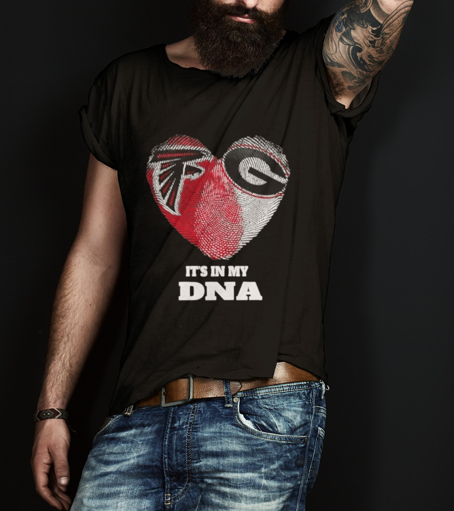 Atlanta Falcons Georgia Bulldogs It's In My DNA T-Shirt