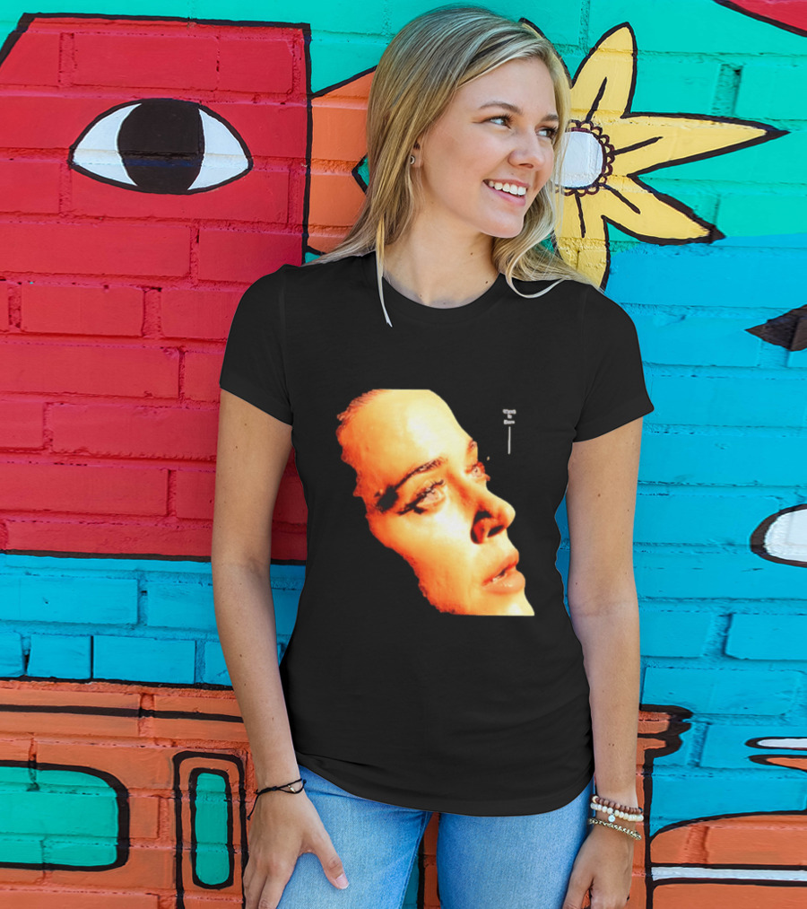 Katy Perry It Burn Music Artist Singer Celebrity Fiery Face T-Shirt