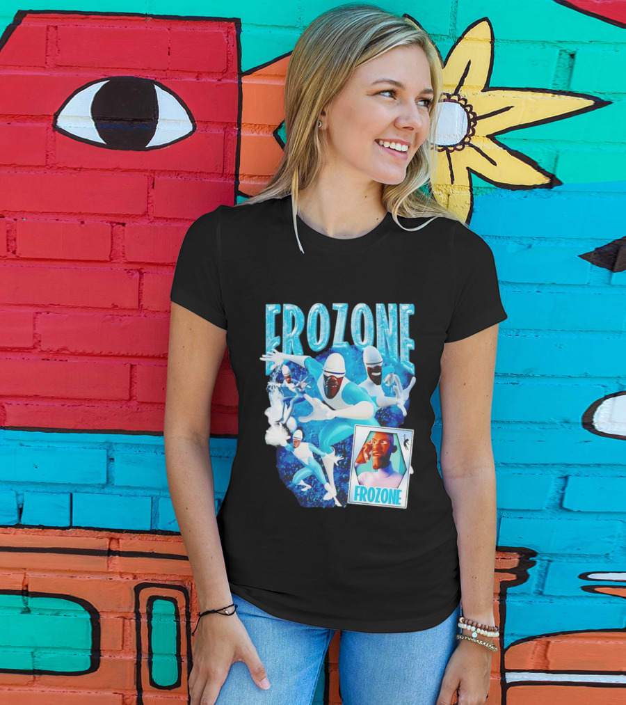 Frozone The Incredibles Disney Movie T-Shirt