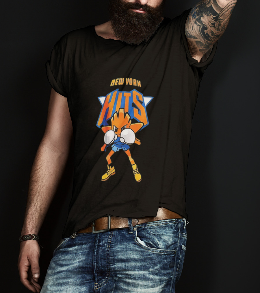 New York Hits Hitmonchan Pokémon Basketball Champions 2026 T-Shirt