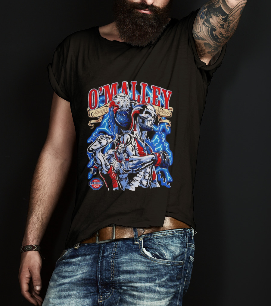 Sean O Malley Suga UFC 250 Freedom Eagle Lightning Fighting T-Shirt