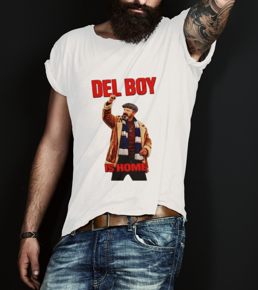 Del Boy Only Fools And Horses Is Home Vintage Look T-Shirt