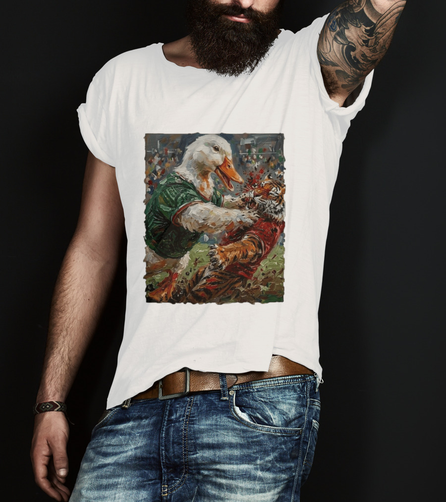 Oregon Ducks Auburn Tigers Football Rivalry Clash T-Shirt