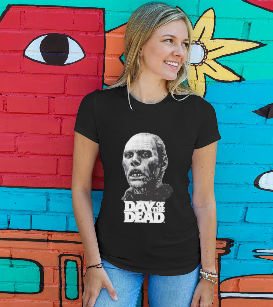 Bub Zombie Day Of The Dead Horror Movie Merchandise T-Shirt