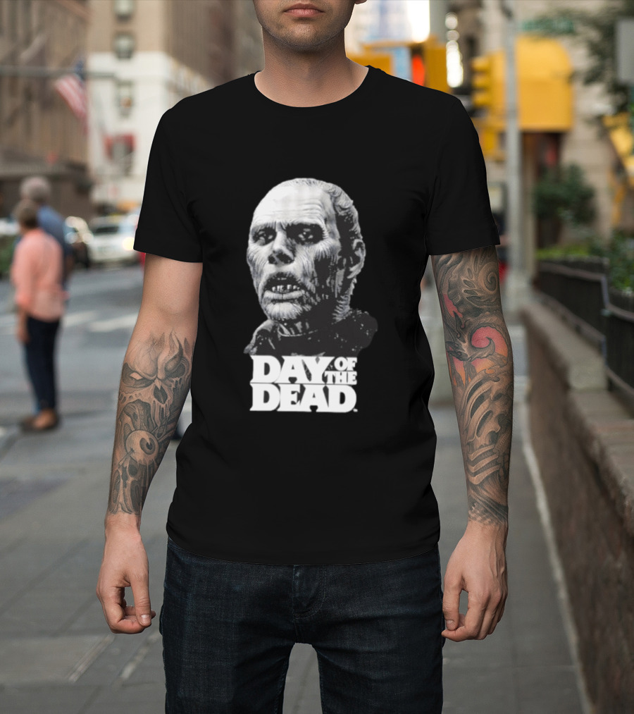 Bub Zombie Day Of The Dead Horror Movie Merchandise T-Shirt