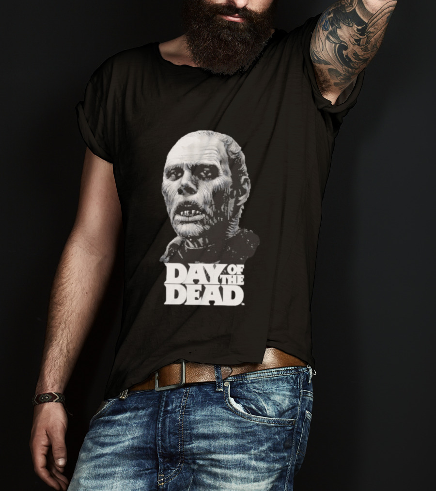 Bub Zombie Day Of The Dead Horror Movie Merchandise T-Shirt