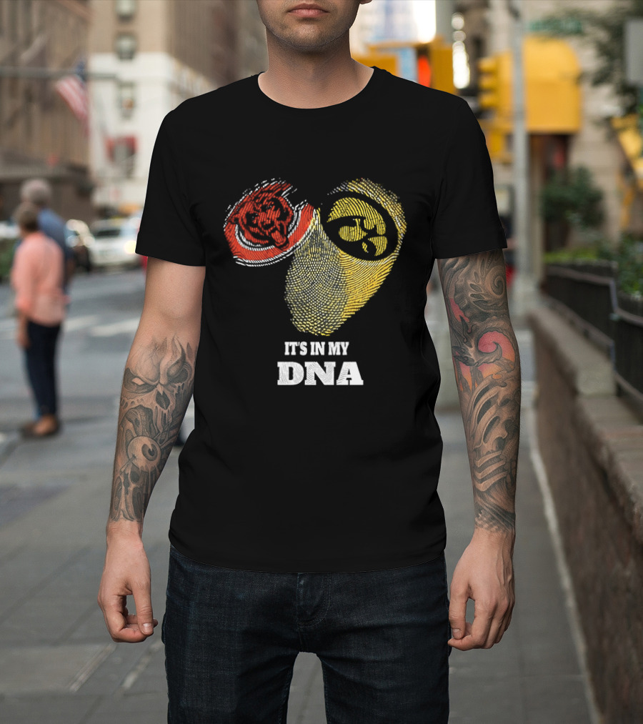 Chicago Bears Iowa Hawkeyes It's In My DNA T-Shirt