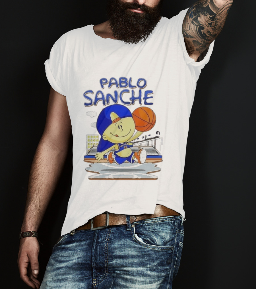 Pablo Sanchez Secret Weapon New York Basketball Court Playground Kid T-Shirt