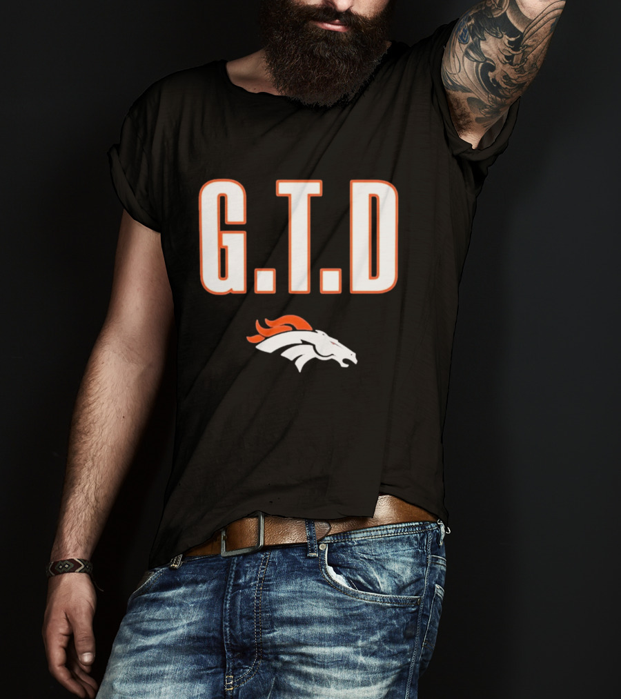 Denver Broncos GTD Official Team Merchandise T-Shirt