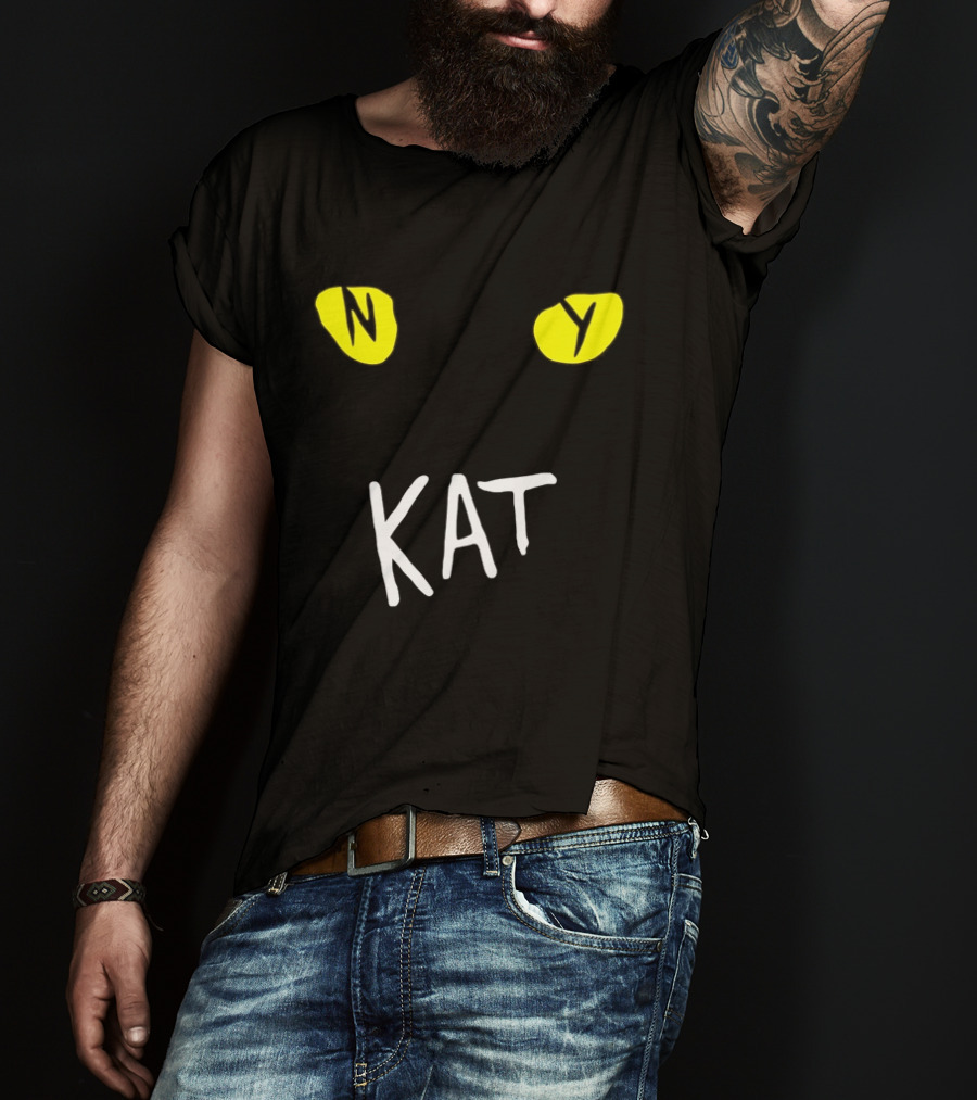New York NY KAT Cat Eyes Karl Anthony Towns Knicks T-Shirt