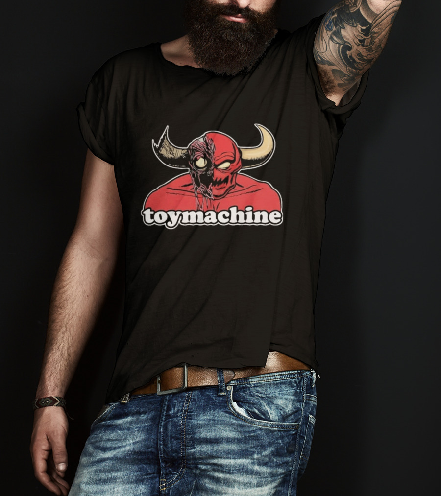 Toy Machine Horned Monster Face Melt T-Shirt