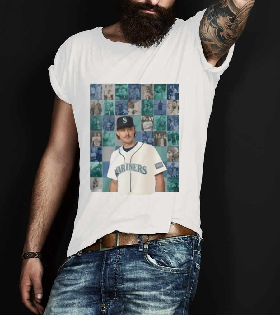 Bryce Miller Seattle Mariners 2026 Dad Era Baseball T-Shirt