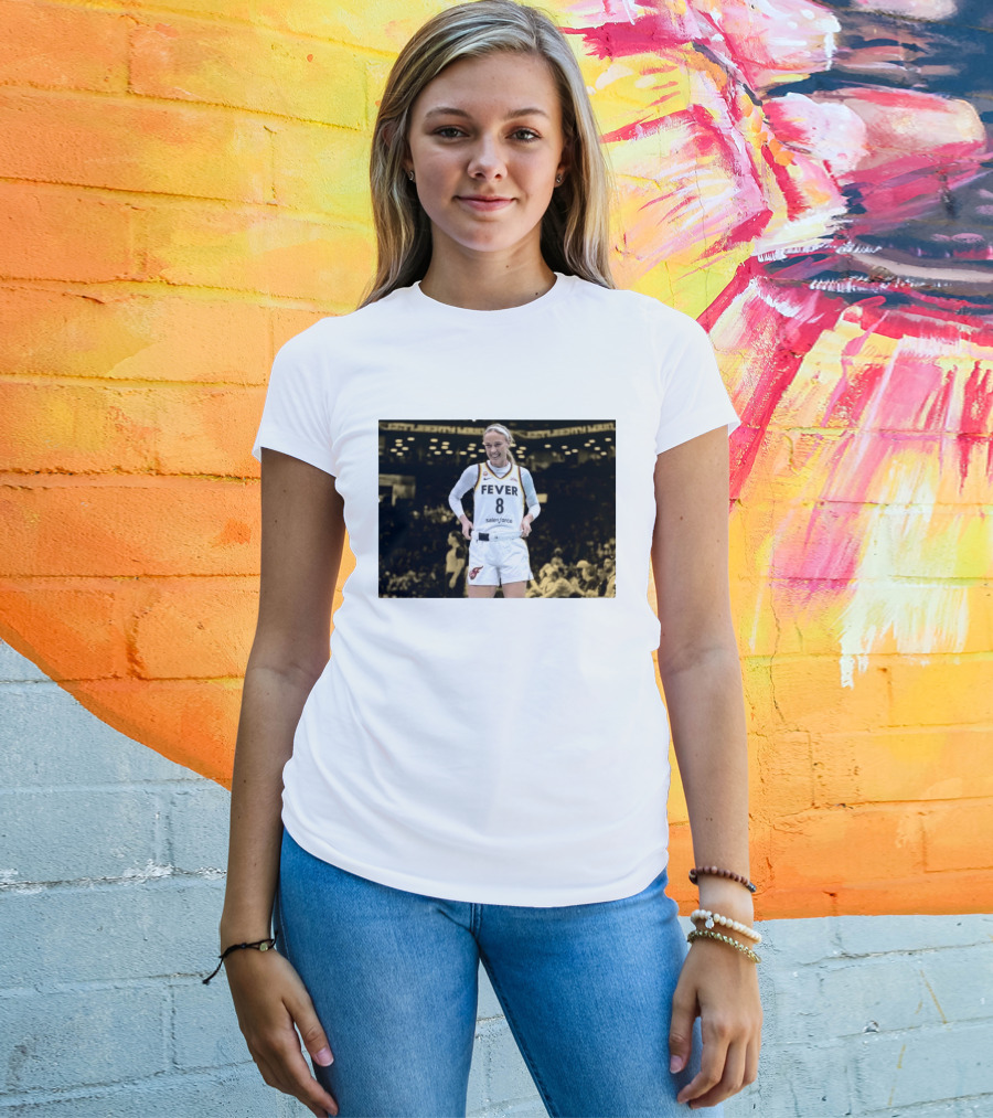 Indiana Fever Basketball Sophie's Favorite Knicks Player NBA Title Pursuit T-Shirt