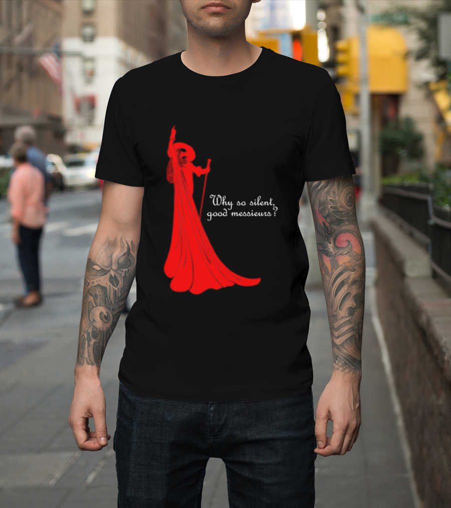 Phantom Why So Silent Good Messieurs Red T-Shirt