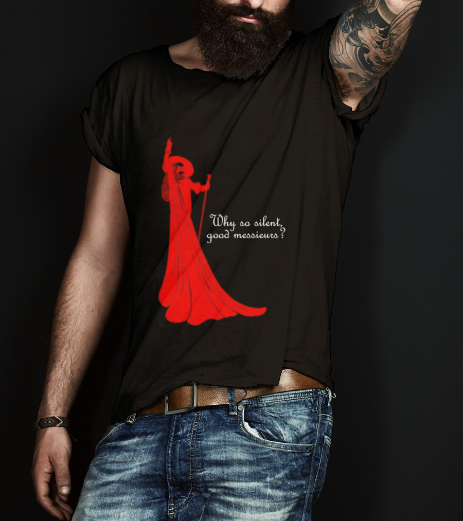 Phantom Why So Silent Good Messieurs Red T-Shirt