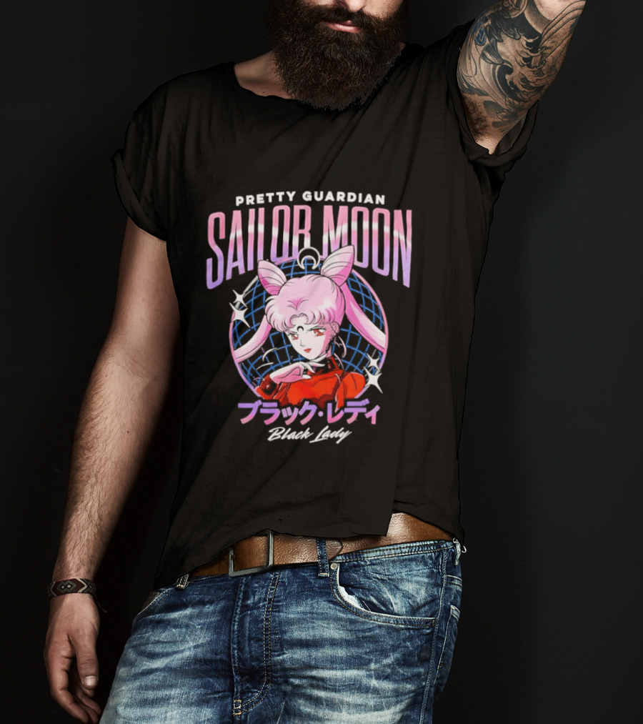 Pretty Guardian Sailor Moon Black Lady · T-Shirt