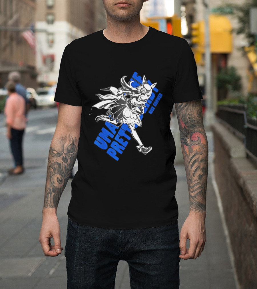 Umamusume Pretty Derby Rice Shower Character Run T-Shirt