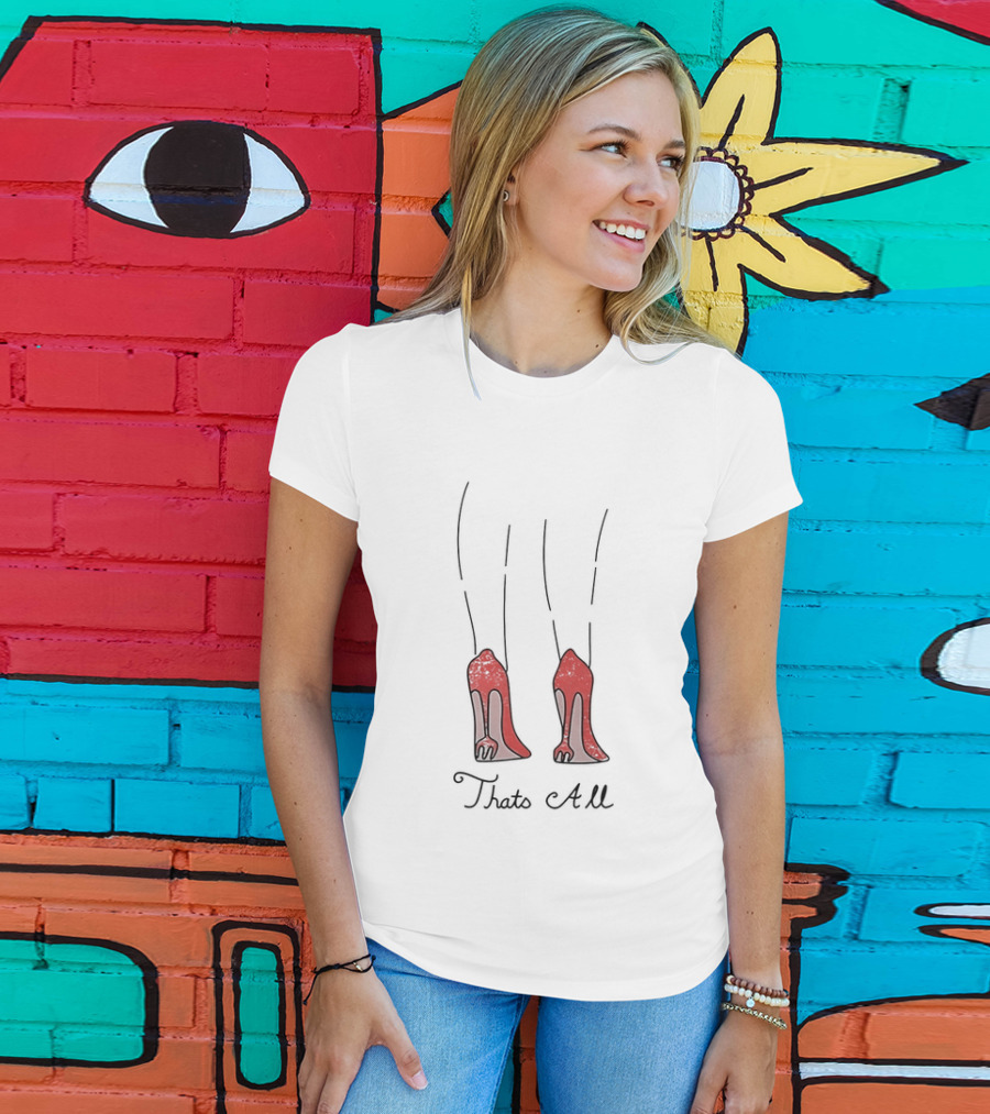 The Devil Wears 2 Red Heels That's All T-Shirt