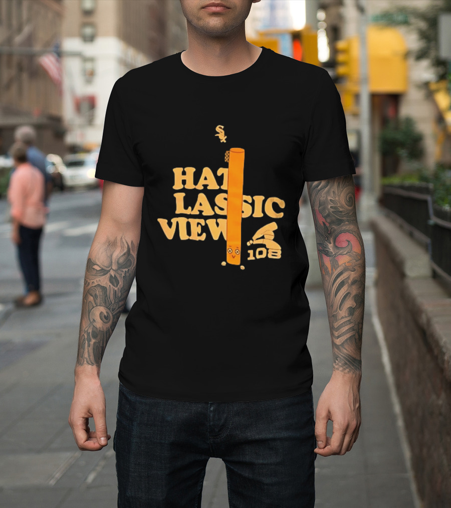 Chicago White Sox Hat Classic View Cartoon Cigarette Sox 103 T-Shirt