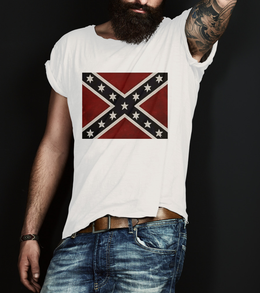 Mark Lee Confederate Rebel Flag T-Shirt
