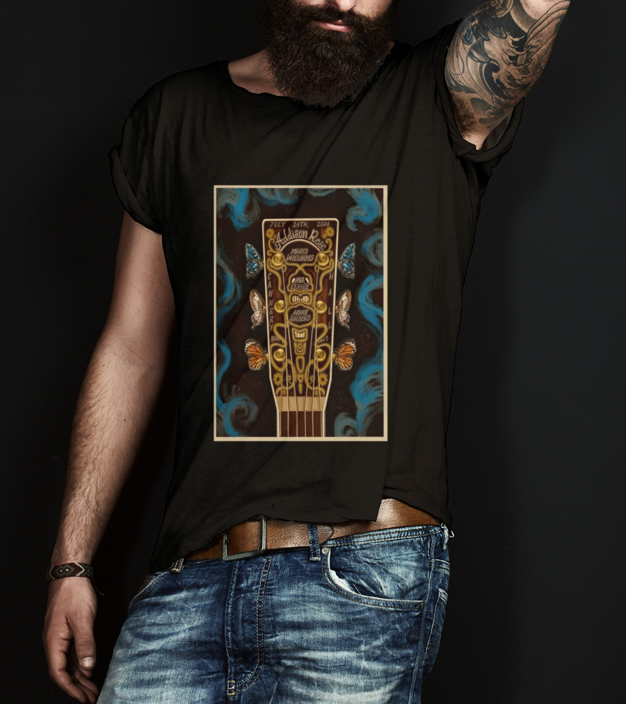 Addison Rose Cannery Hall Nashville July 24 2026 Event With Mario Williams Ava Charles Aiden Walters T-Shirt