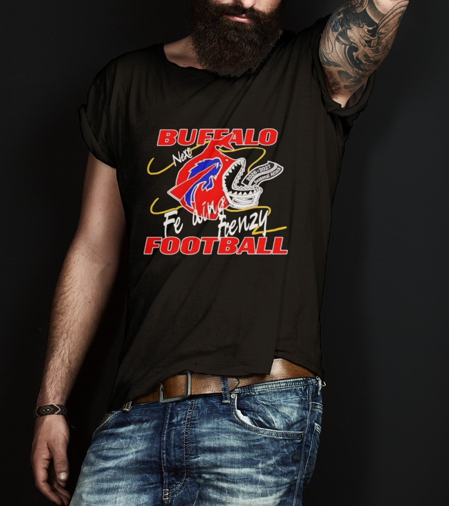 Buffalo Football Next Feeding Frenzy 2026 2027 Seasonal Attack T-Shirt