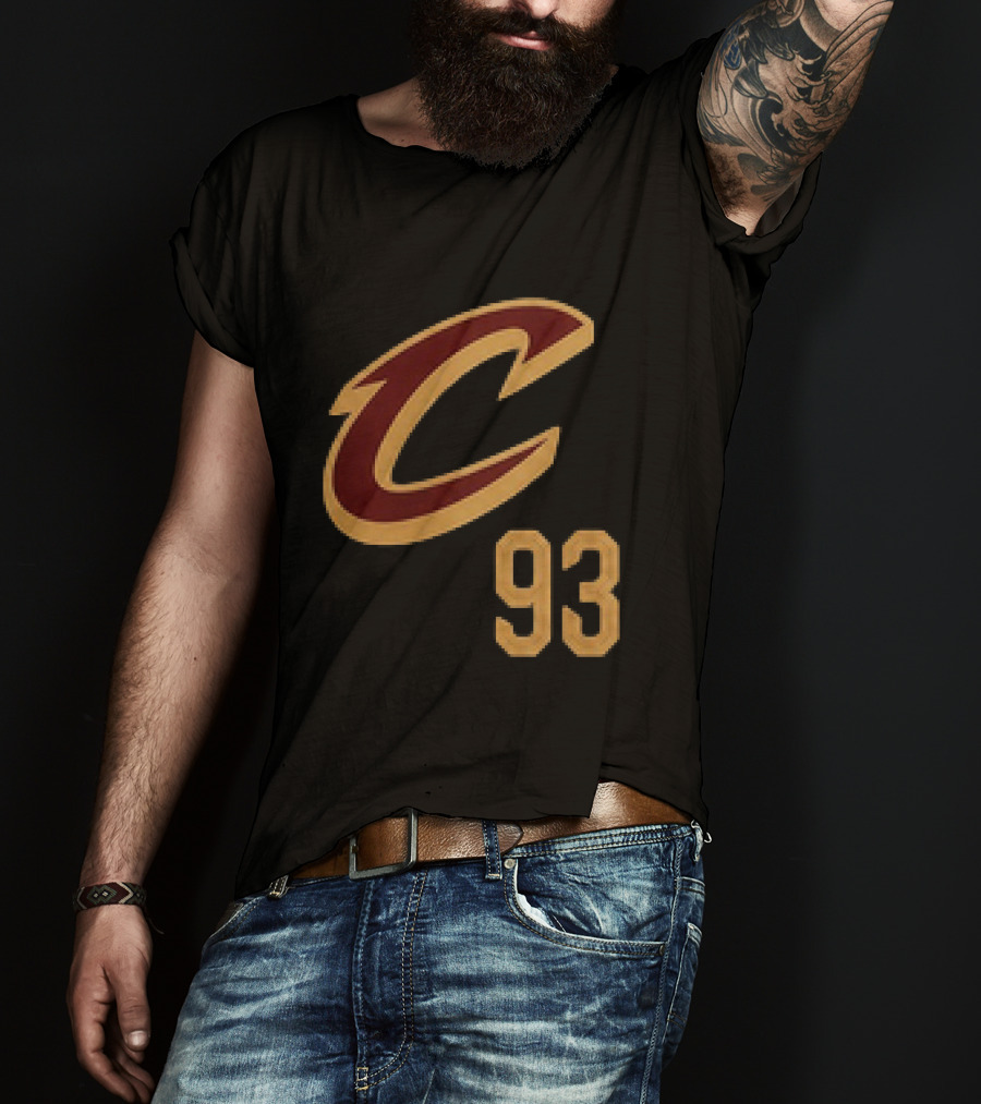Cleveland Cavaliers Jelly Roll 93 Black Edition T-Shirt