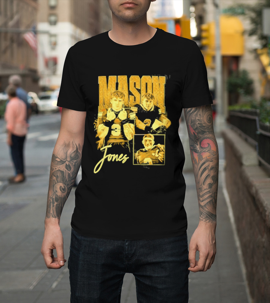 Mason Jones Alabama Crimson Tide Football Player T-Shirt