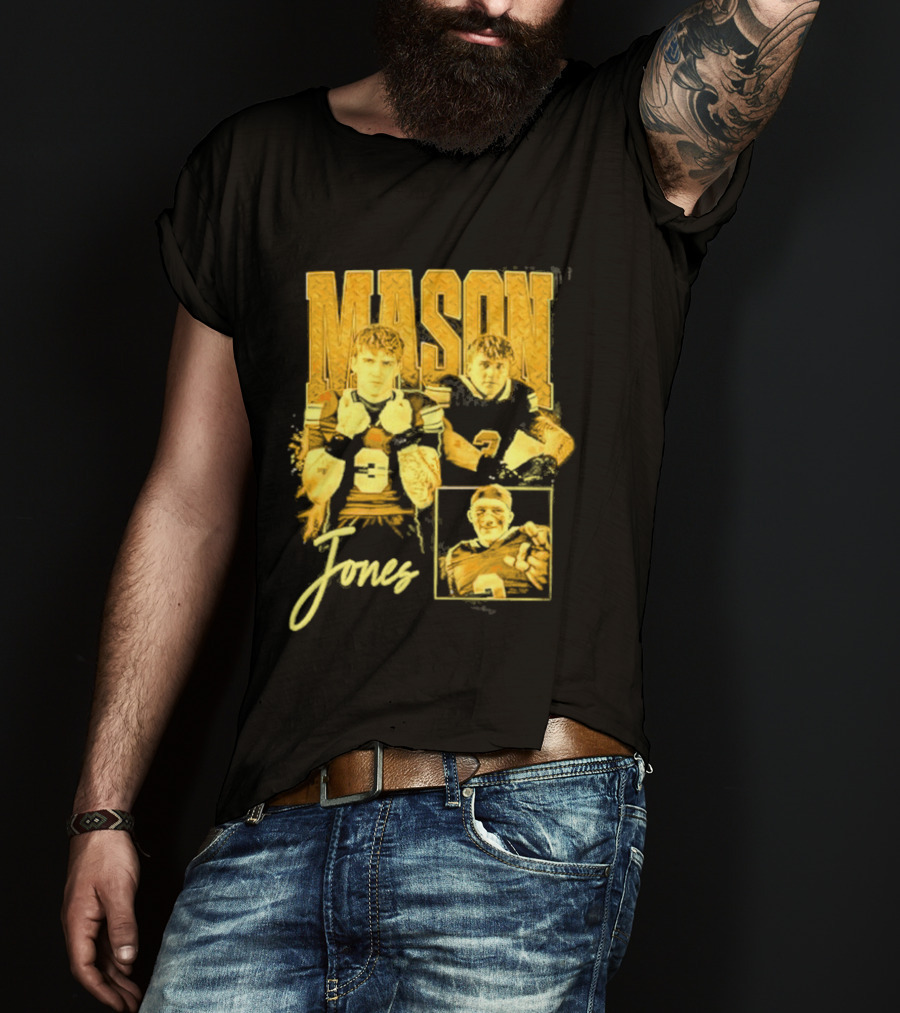 Mason Jones Alabama Crimson Tide Football Player T-Shirt