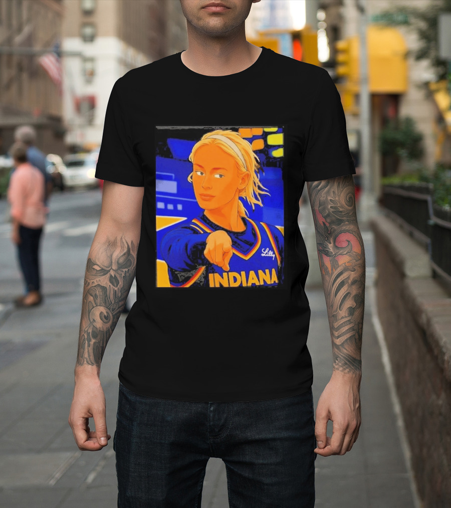 Indiana Fever Sophie Cunningham WNBA Player T-Shirt