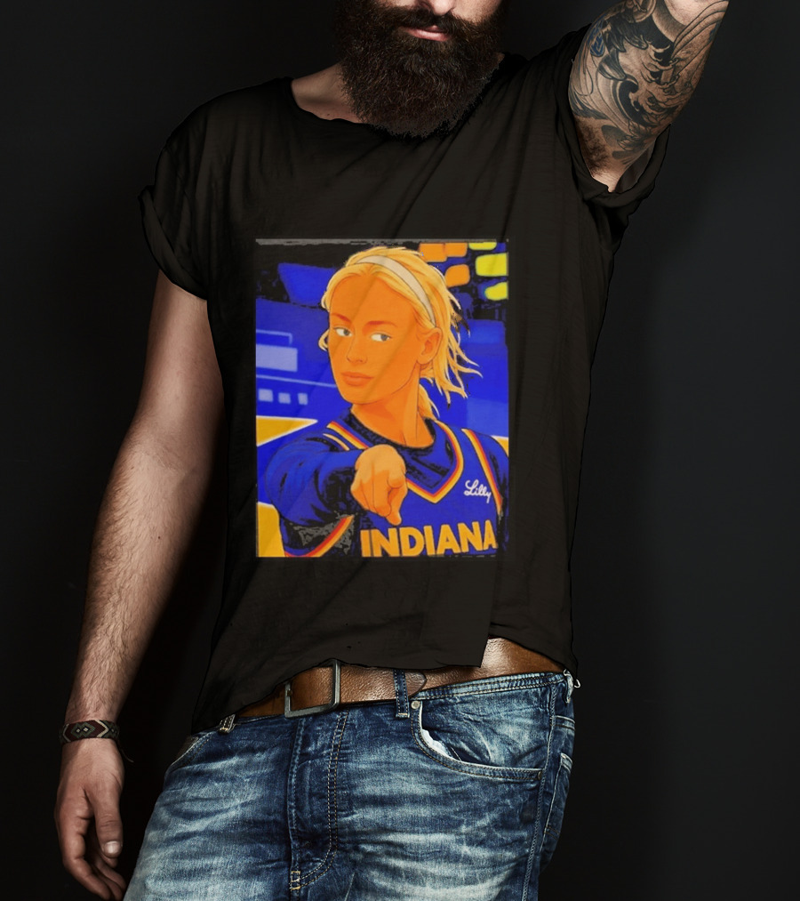 Indiana Fever Sophie Cunningham WNBA Player T-Shirt