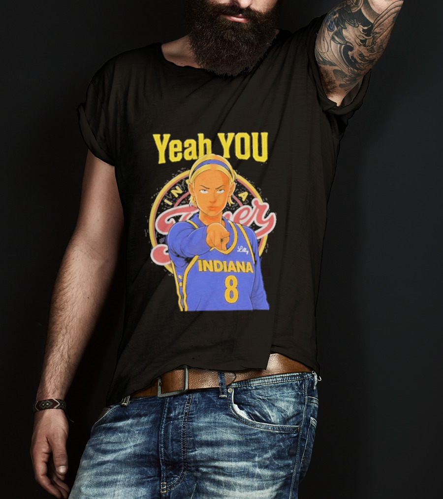 Yeah You Indiana Fever Number 8 T-Shirt
