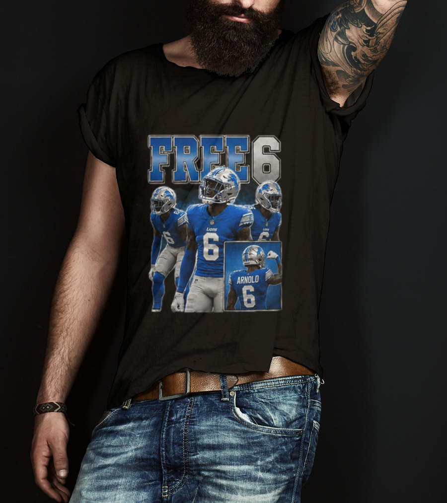 Lions Free 6 Arnold St Brown Brothers T-Shirt