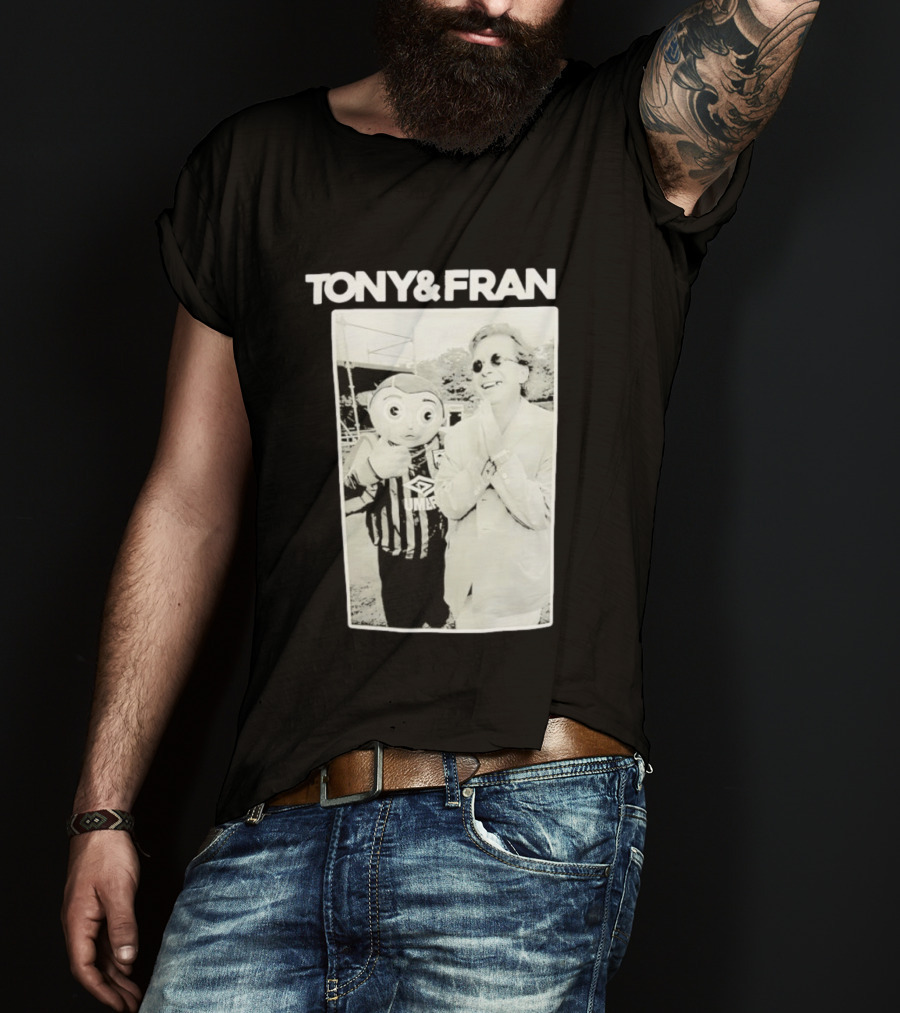 TONY & FRAN Frank Sidebottom Umbro Motif T-Shirt