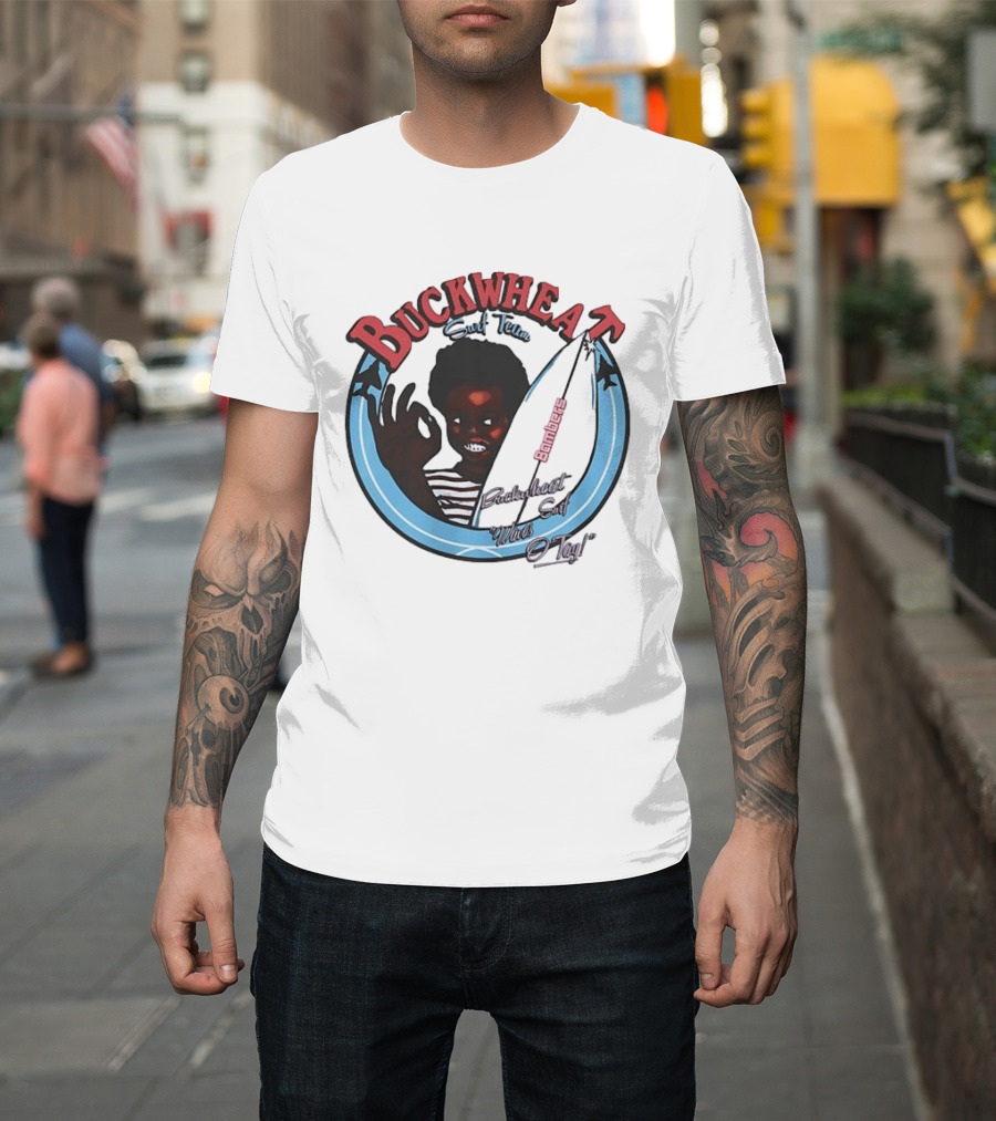Buckwheat Surf Team Bombers Waves O Tay T-Shirt