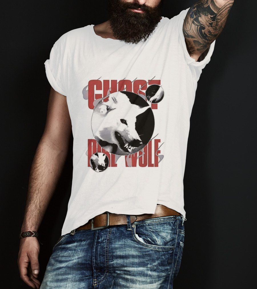 Ghost Dire Wolf Game Of Thrones Fan T-Shirt