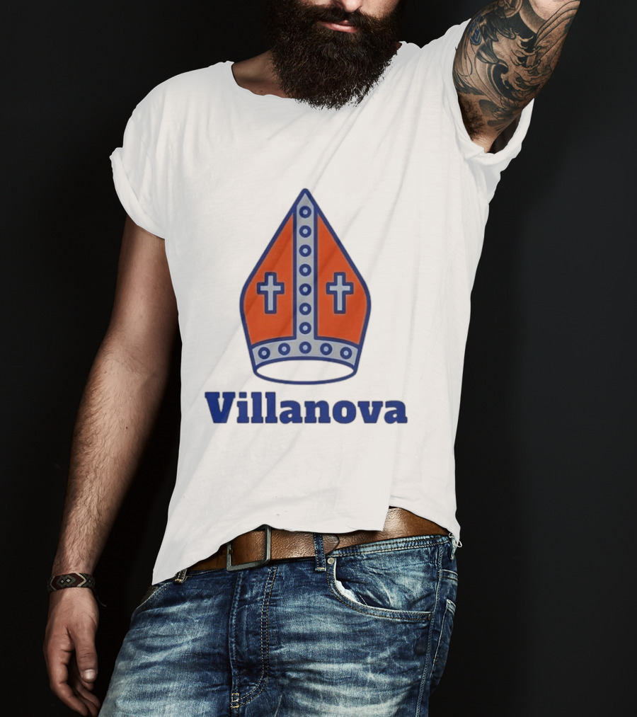 Villanova Nova Knicks Pope New York Basketball NBA 2026 Mashup T-Shirt