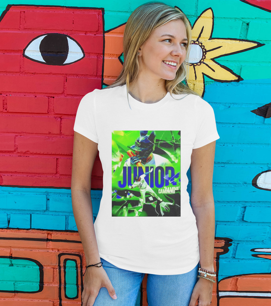 Junior Caminero Tampa Bay Rays La Maxima Baseball Legend T-Shirt