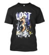 Lost Goddess Skeleton Embrace With City Skyline T-Shirt