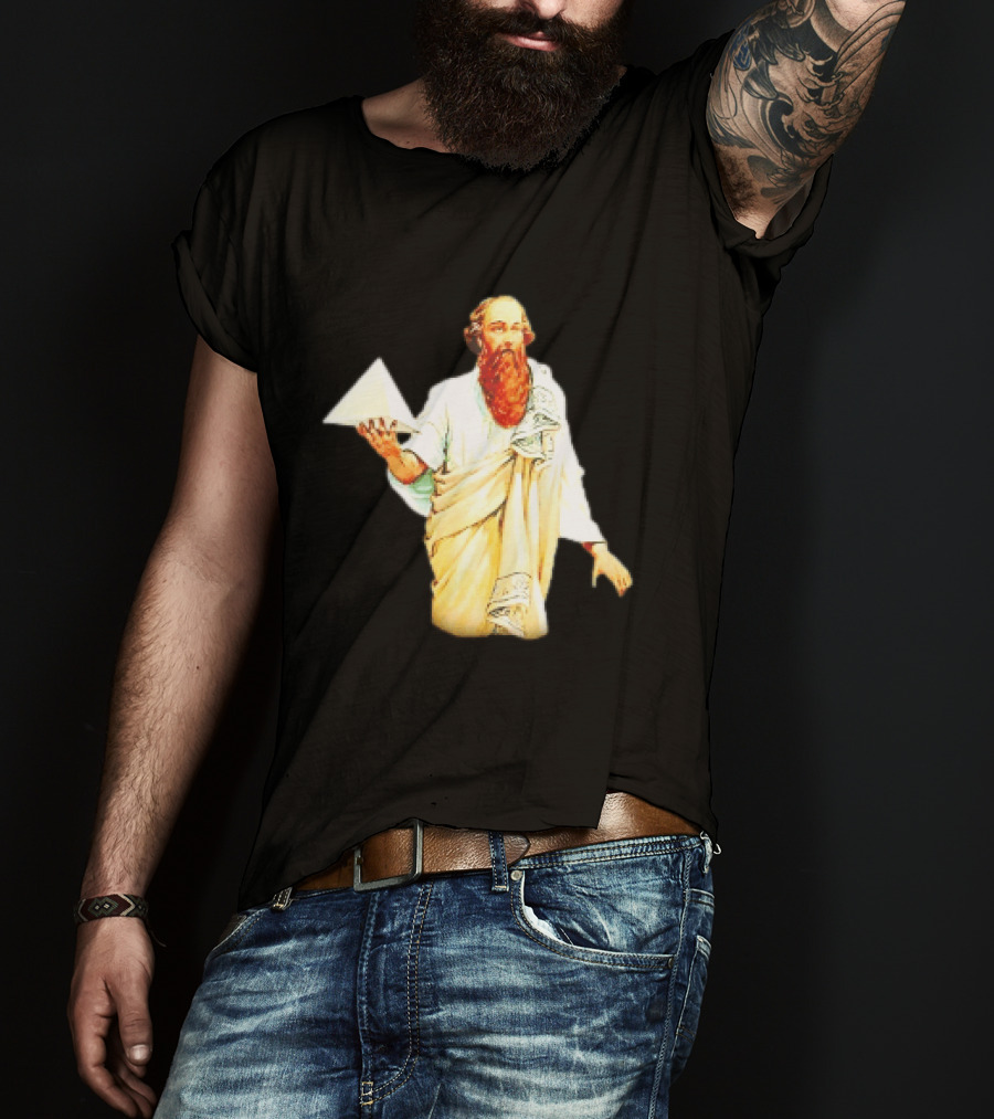Pythagoras Every Triangle Is A Love Triangle When You Love Triangles T-Shirt