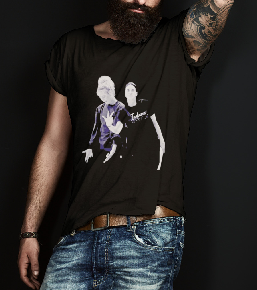 Caitlin Clark Sophie Cunningham Black White Photo And Indecisive T-Shirt