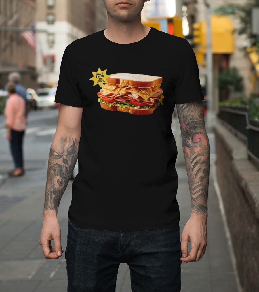 Capri Sun Made Fresh To Order Post Swim Sandwich Summer Snack T-Shirt