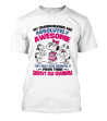 My Grandchildren Are Absolutely Awesome They Must Have Inherited It From Their Groovy Old Grandma Snoopy T-Shirt