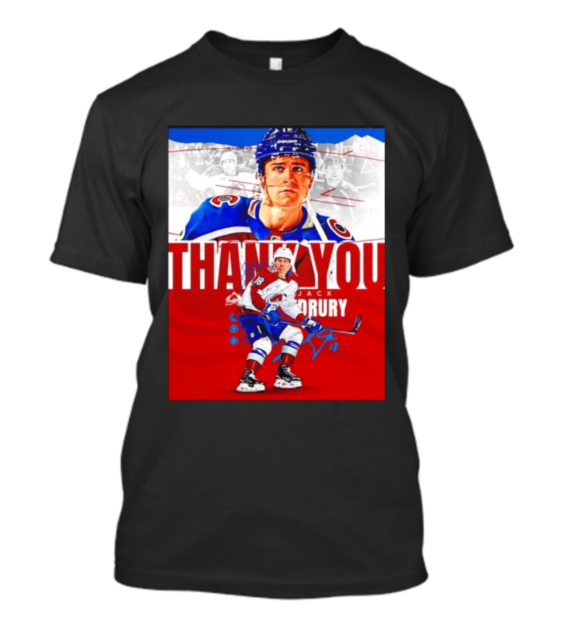 Jack Drury Thank You Colorado Avalanche T-Shirt