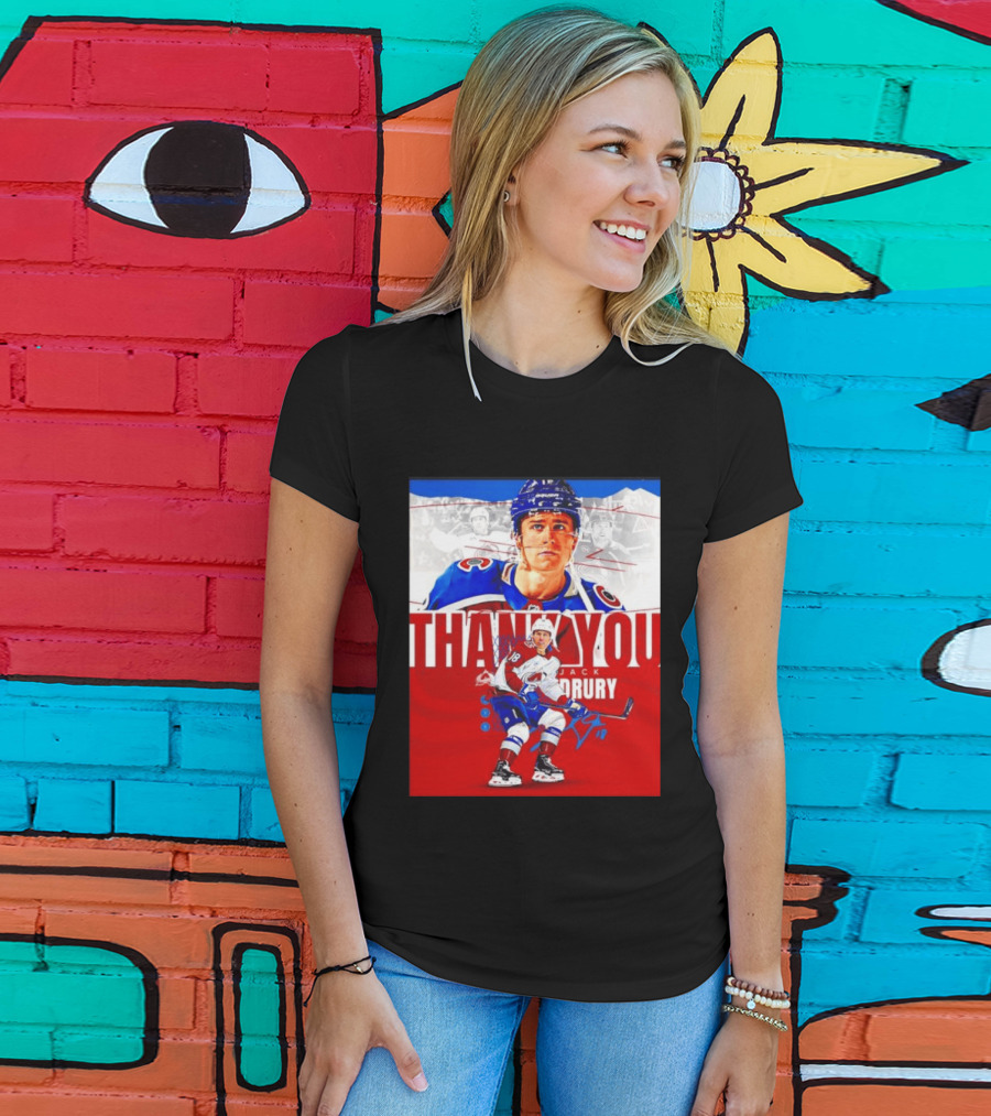 Jack Drury Thank You Colorado Avalanche T-Shirt