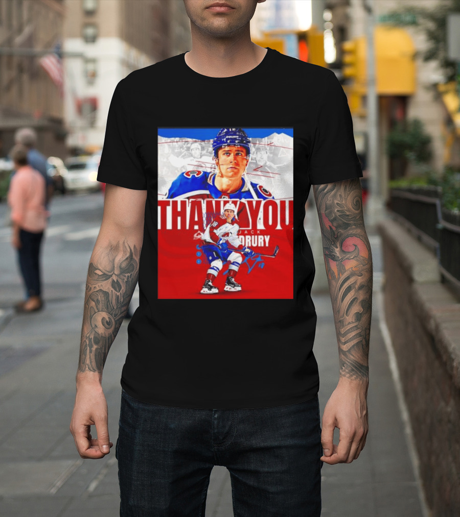 Jack Drury Thank You Colorado Avalanche T-Shirt