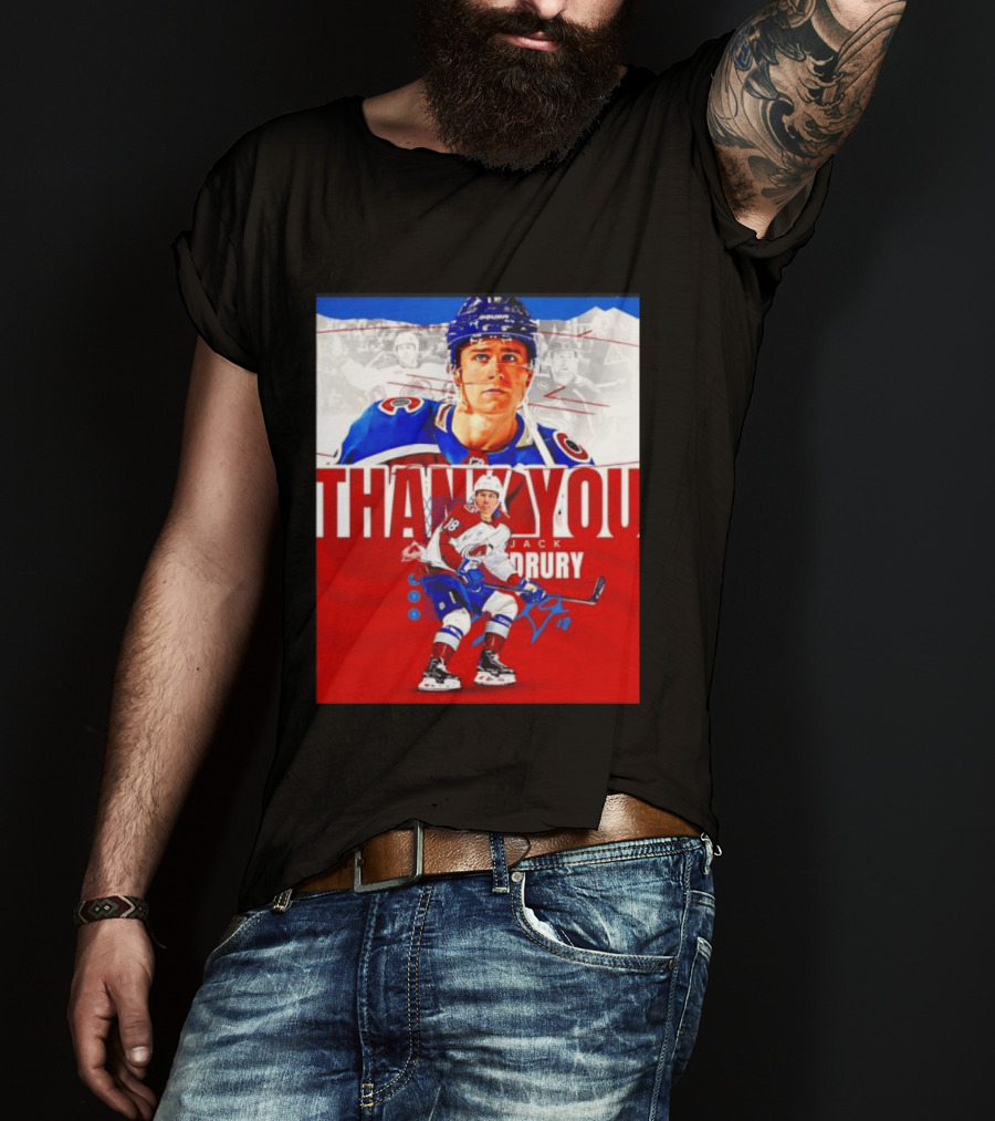Jack Drury Thank You Colorado Avalanche T-Shirt