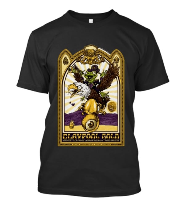 Primus Claypool Lennon Delirium Frog Brigade Dillon Amphitheater 6 28 2026 T-Shirt